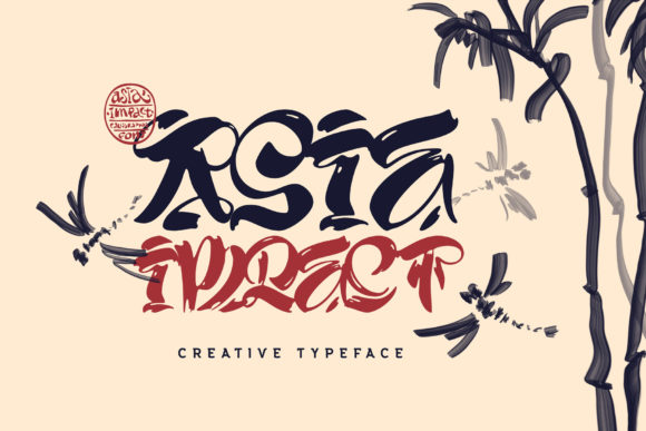 Asia Impact: A Bold Display Font for Editorial Design
