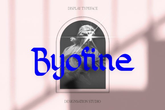 Byofine: A Wavy Display Font for Editorial Design