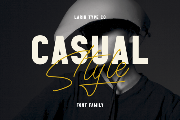 Casual Style: A Versatile Display Font for Makers