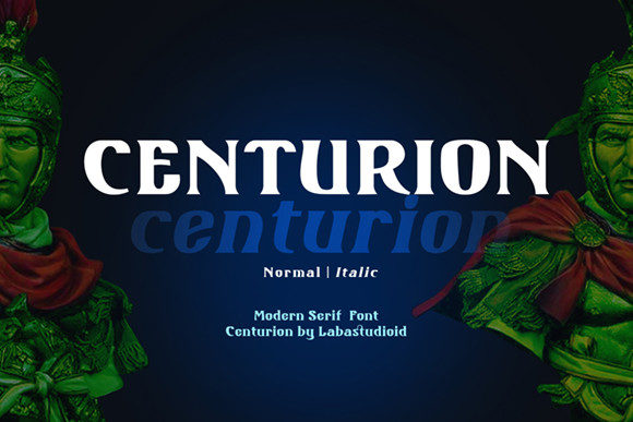 Centurion: A Bold Display Font for Editorial Impact