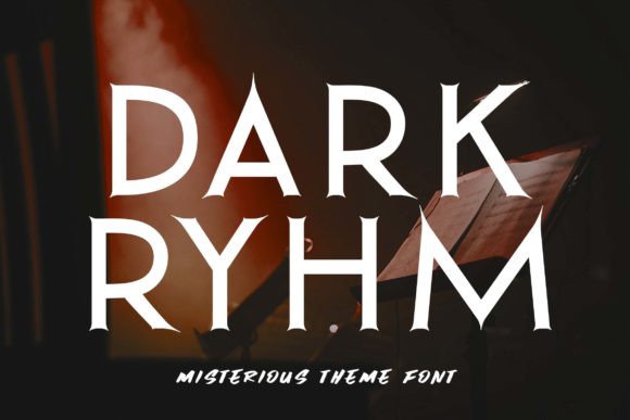 Dark Ryhm: A Bold Display Font for Business Branding