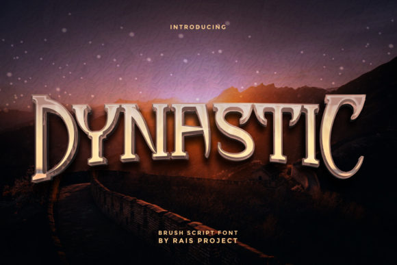 Dynastic: A Spooky Display Font for Web Design