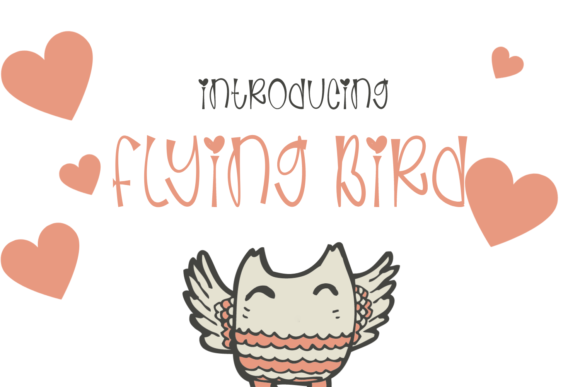 Flaying Bird: A Whimsical Display Font for Campaigns