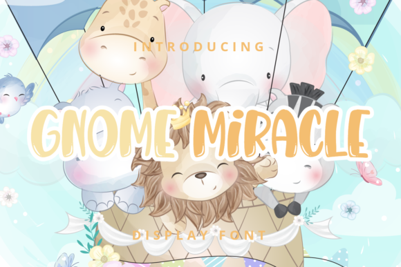 Gnome Miracle: A Friendly Display Font for Business