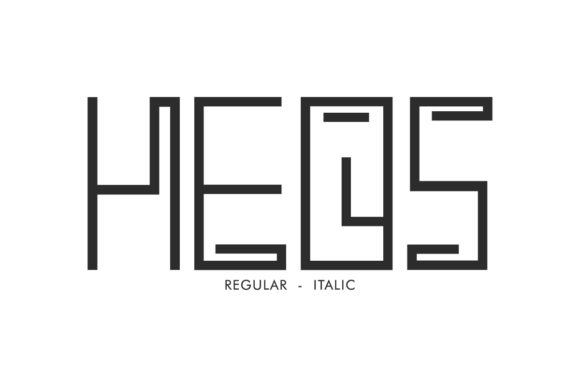 Heos: The Bold Display Font for High-Impact Campaigns