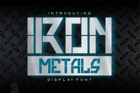 Iron Metals: A Robotic Display Font for Makers