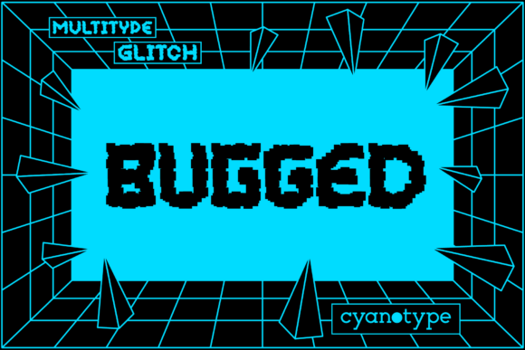 MultiType Glitch Bugged: A Pixelated Display Font Review