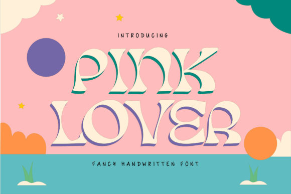 Pink Lover: A Retro Display Font for Bold Campaigns
