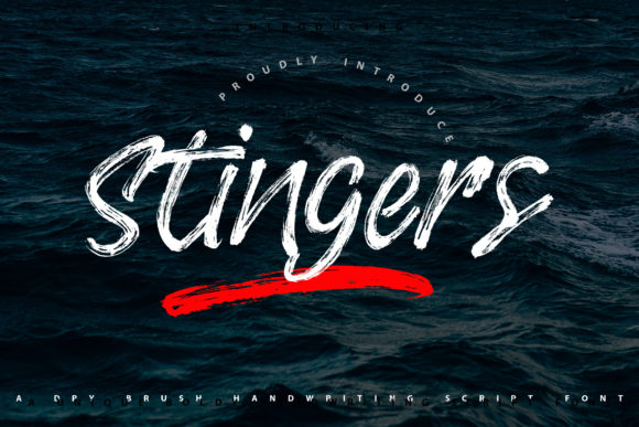 Stingers: A Bold Display Font for Modern Web Design