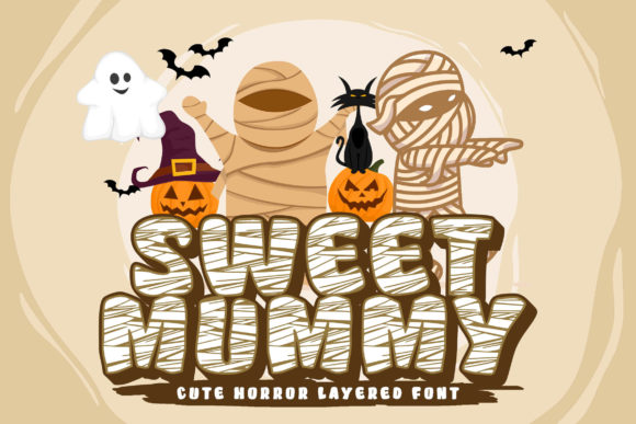 Sweet Mummy Horror: A Bold Display Font Review