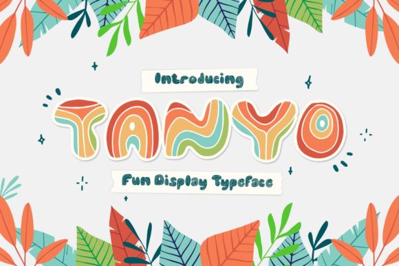 Tanyo: A Retro Display Font for Modern Web Design