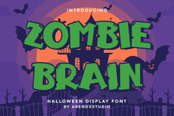 Zombie Brain: A Spooky Display Font Review